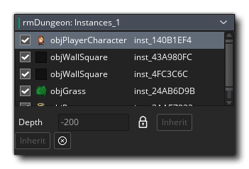 Room Layer Instance properties