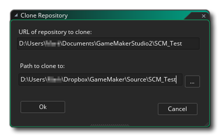 Source Control Clone Repository To