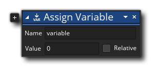 Assign Variable Syntax