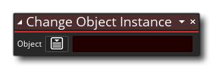 Change Object Instance Syntax