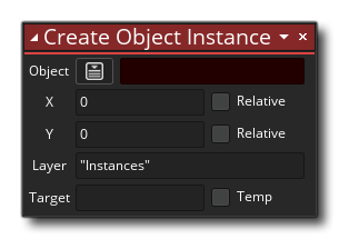 Create Instance Syntax