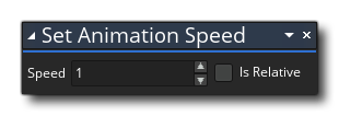 Set Animation Speed Syntax