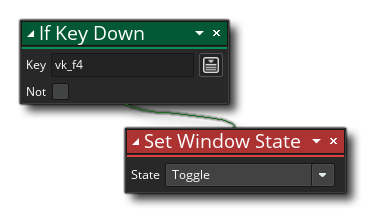 Set Window State Example