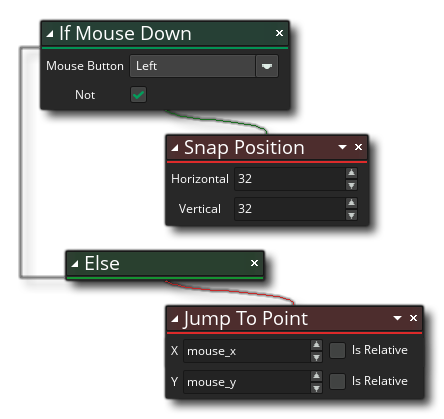 Snap Position Example