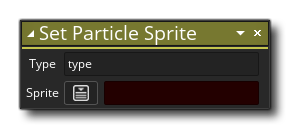 Create Particle Sprite Syntax