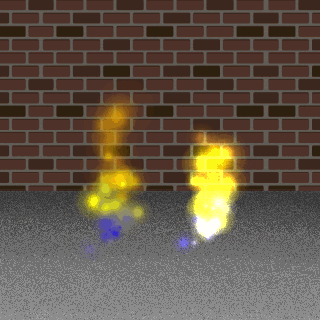 Particle Blending Example