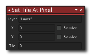 Set Tile At Pixel Syntax