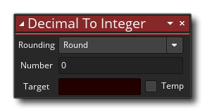 Decimal To Integer Syntax